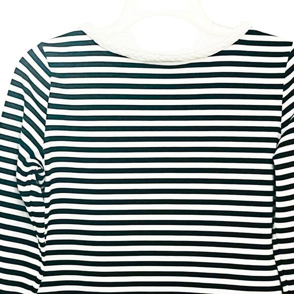 Katherine New York Blazer Black White Stripe Anchor Nautical Cord/Braid/Trim S - Picture 8 of 13